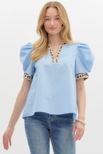Pop Of Leopard Top (More Colors)