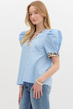 Pop Of Leopard Top (More Colors)