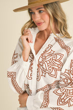 Rodeo Embroidered Blouse (More Colors)