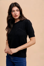 (Final Sale) Gingham Bow Sweater