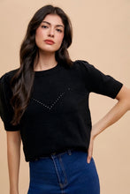 (Final Sale) Gingham Bow Sweater