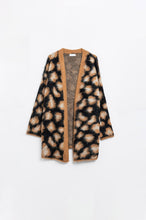 Black Leopard Cardigan