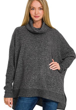 (Final Sale) Brushed Cowl Neck (More Colors)