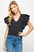 Pleated Cap Sleeve Top (More Colors)