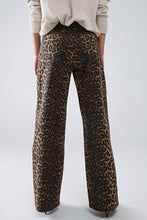 Leopard Print Denim