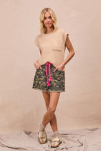 (Final Sale) Pink Pop Camo Shorts