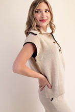 Stitched Collar Sweater