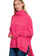 (Final Sale) Brushed Cowl Neck (More Colors)