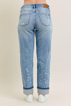 Bleach Splatter Boyfriend Jean