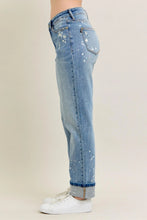 Bleach Splatter Boyfriend Jean