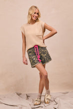 (Final Sale) Pink Pop Camo Shorts