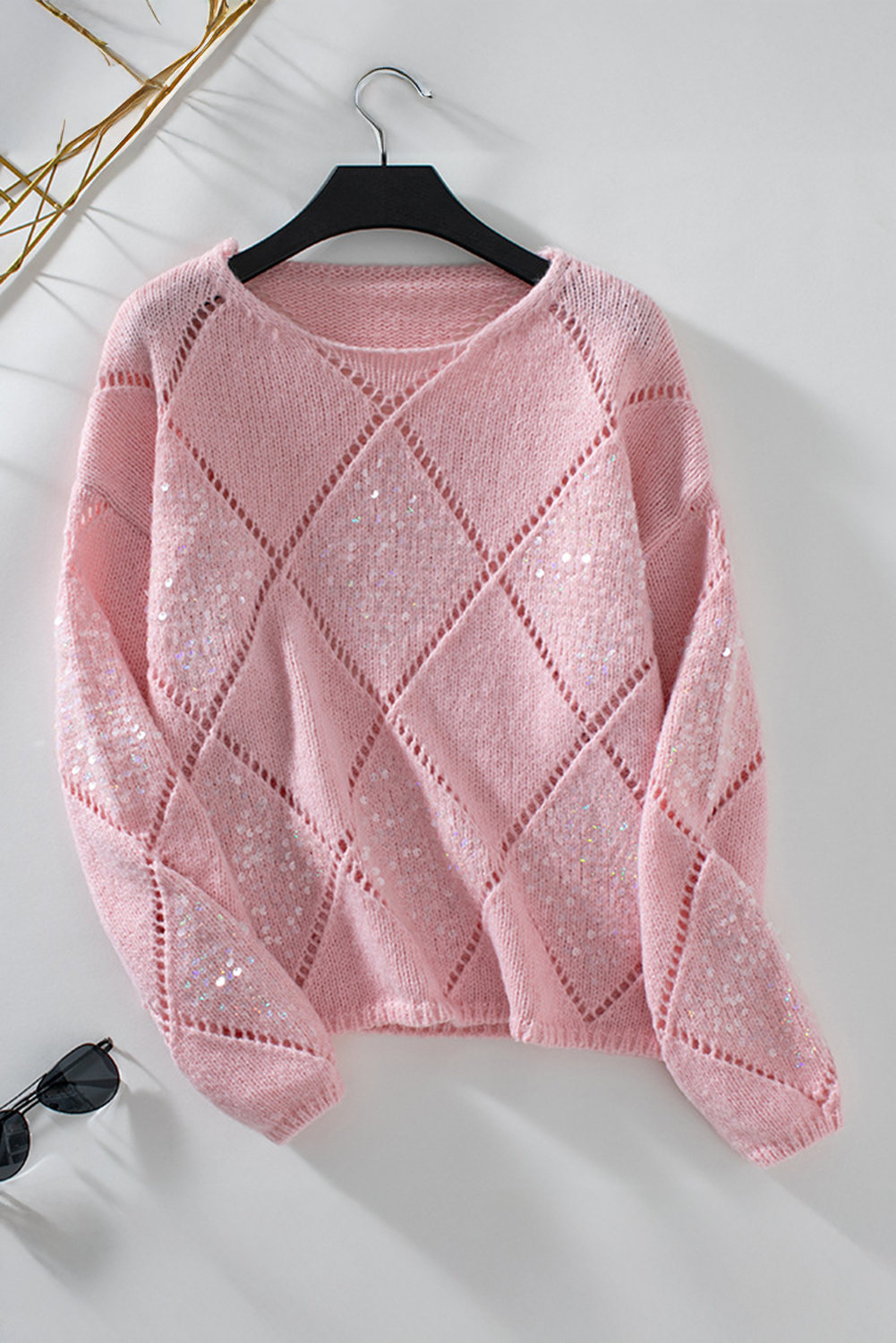 Pink & Sparkle Sweater