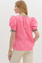 Pop Of Leopard Top (More Colors)