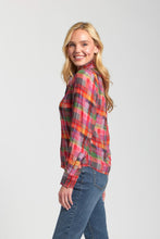 Falling For Plaid Top