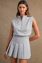 Varsity Pleat Dress