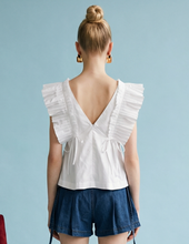 Whisper Ruffle Top