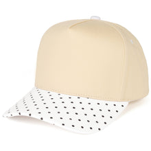 Polka Dot Brim Hat