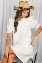 Ruffle Cotton Dress