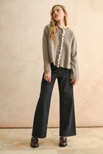Lace Trim Cardigan