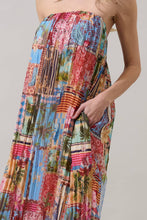 Isabela Pleated Maxi Dress