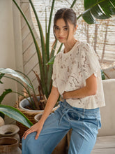 Soft Bloom Lace Tee
