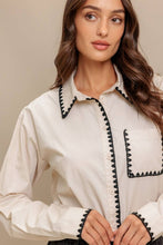 Edged Out Button Down