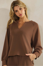 Scuba Mocha Top