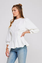 Elegance Peplum Top