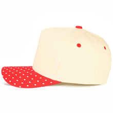 Polka Dot Brim Hat