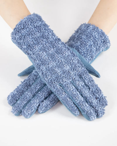 Shimmering Tweed Gloves