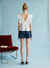 Whisper Ruffle Top