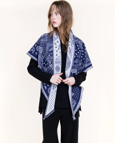Bandana Blues Scarf