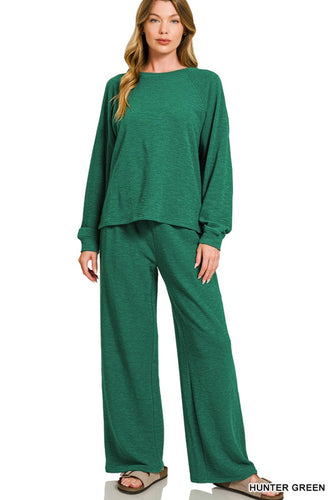 Slub Long Sleeve Set (More Colors)