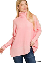 Brushed Turtleneck Top (More Colors)