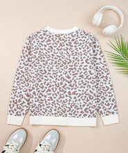 Knit Leopard Cardigan