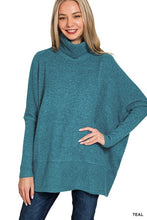 Brushed Turtleneck Top (More Colors)