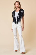Midnight Rodeo Sequin Shawl