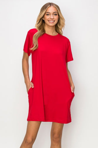 Brooks T-Shirt Dress (More Colors)