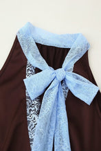Cocoa Lace Tie Top