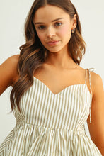 Sweet Line Peplum Top