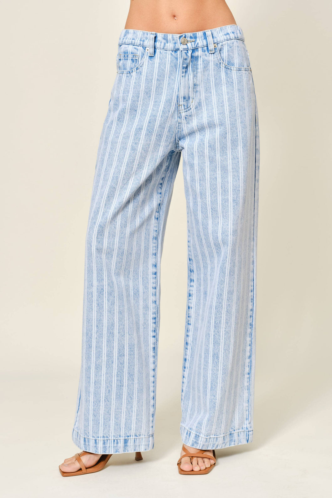 Stripe Crazy Denim