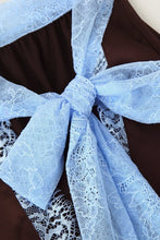 Cocoa Lace Tie Top