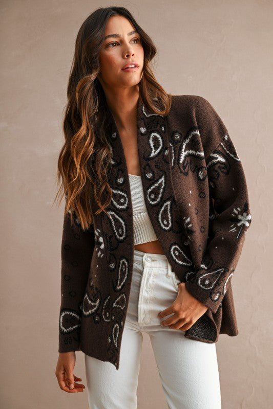 Bandana Trail Cardigan