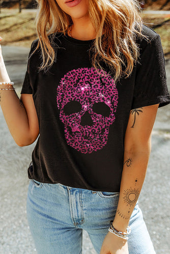 Rhinestone Skull Tee