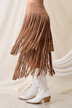 Saddle Sway Fringe Skirt