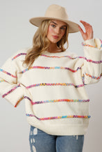 Rainbow Stitch Sweater