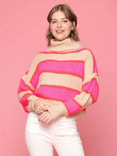 Nude and Neon Sweater