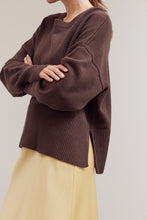 Classic Ribbed Hem Sweater(More Colors)