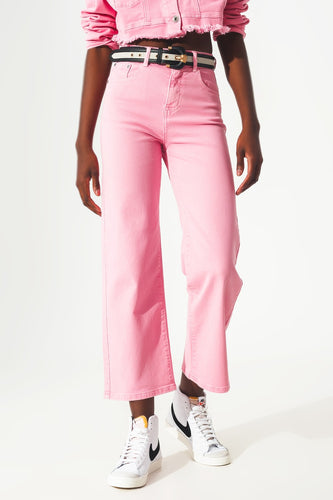 Bubblegum Denim Pants