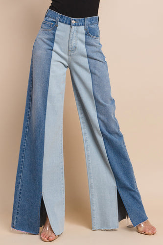 Colorblock Denim